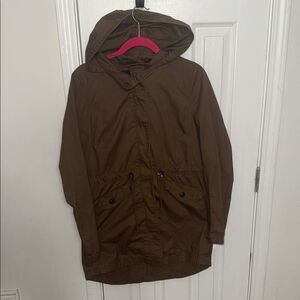 Fashion Nova Brown Utility Jacket